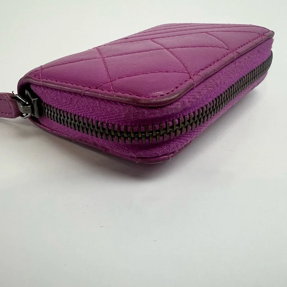 Chanel Fuchsia Zippy Wallet - Picture 8 of 10